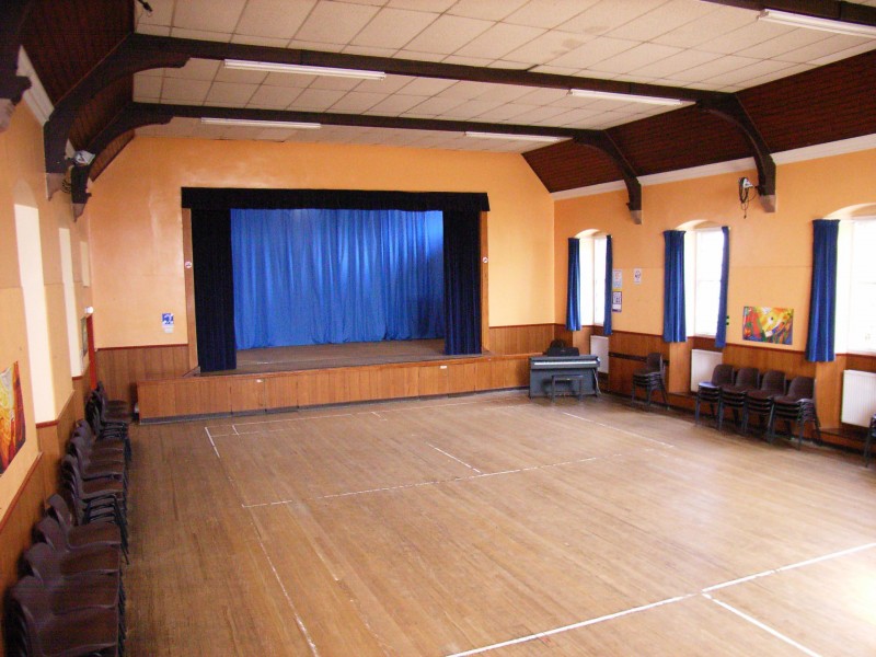 A photo of our large hall