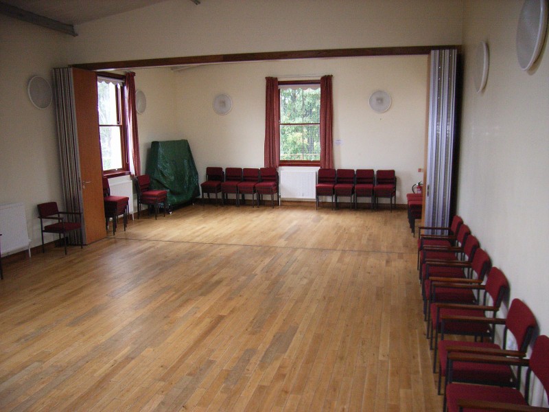 photo of our small hall